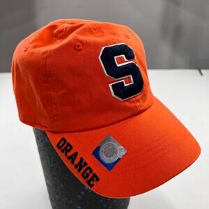 Russell Athletic Syracuse University Orangemen embroidered Strap-back Hat Orange